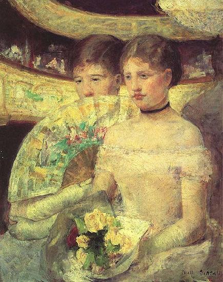 Mary Cassatt The Loge china oil painting image